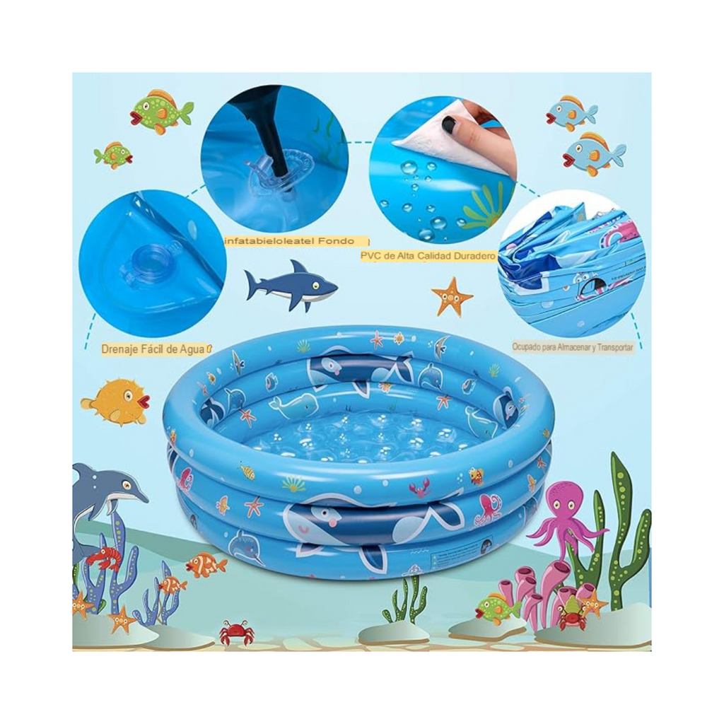 Piscina Inflable para niños (60 cm)